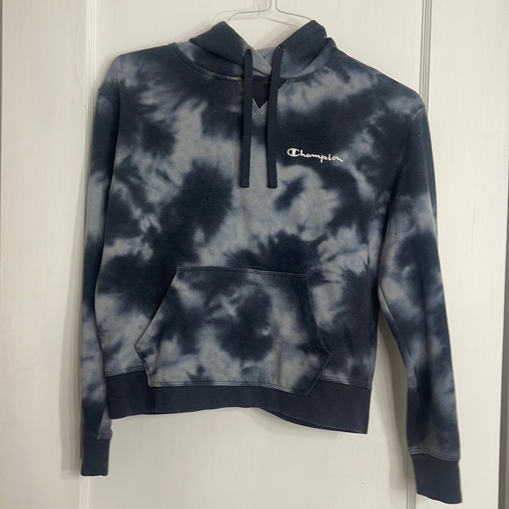 Tie Dye champion hoodie